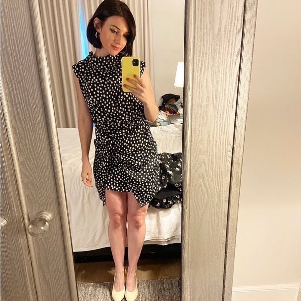 APRIL FLASH SALE: Polka dot mini dress